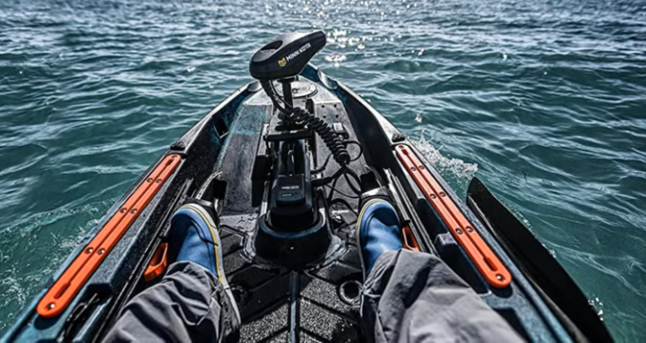 fishing kayak with motor